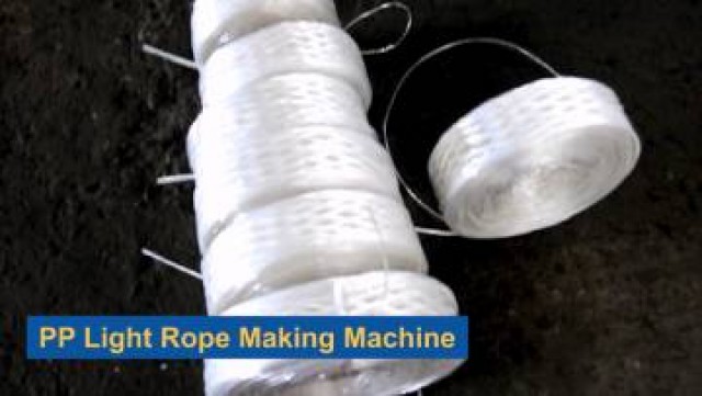 pp-light-rope-making-machine