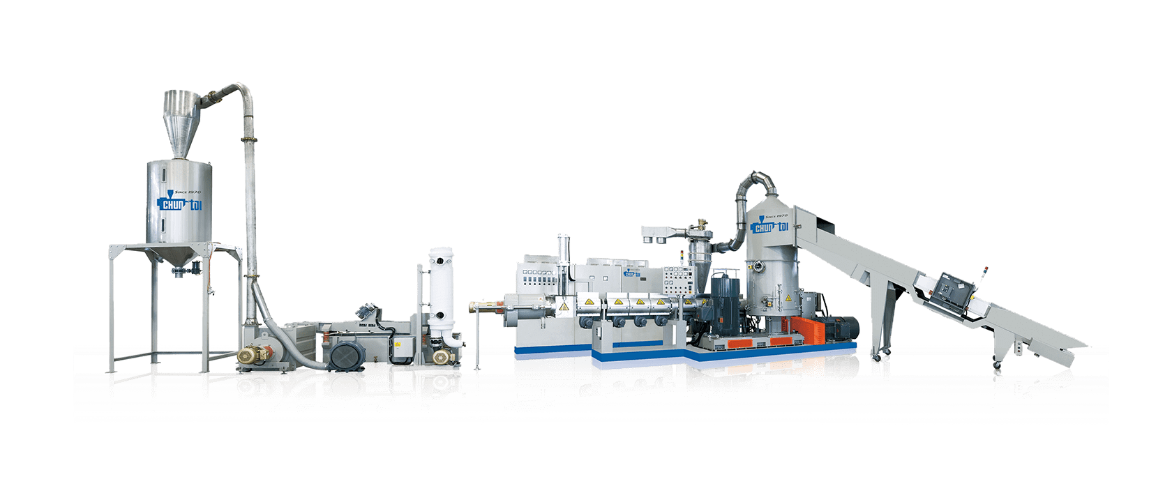 Plastic Film Recycling Machine (Die-face)